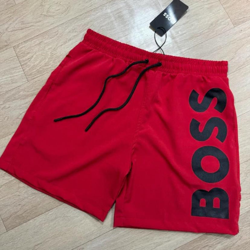 Bermuda vermelha Boss